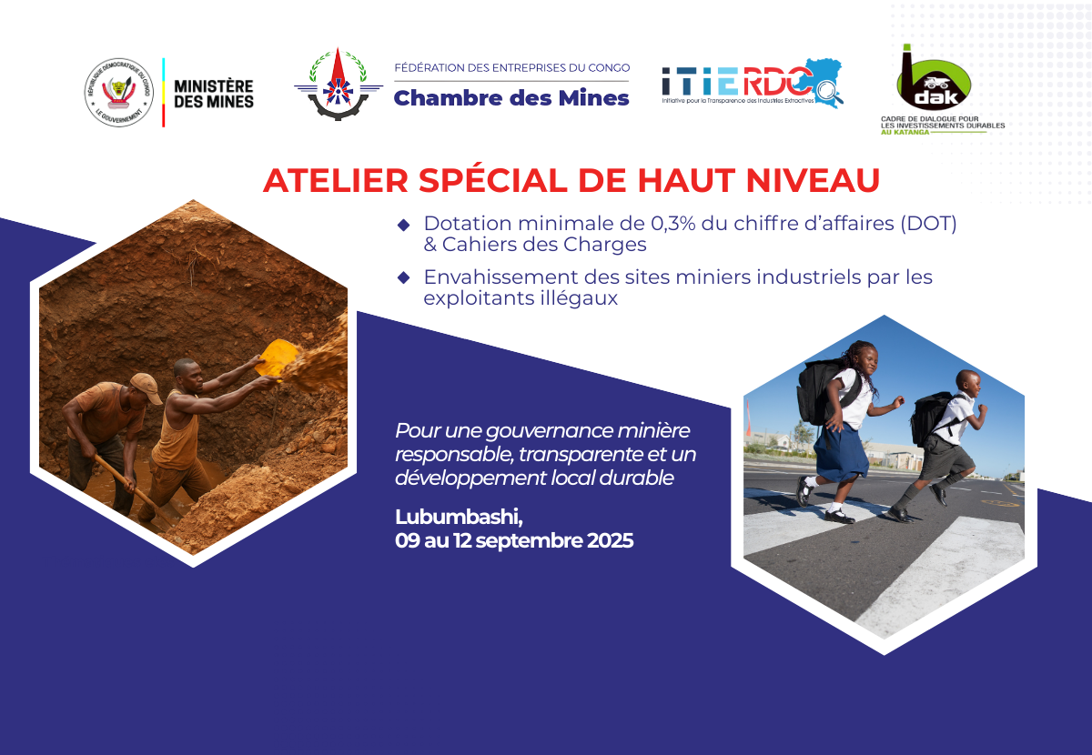 Communiqué de presse – Activités conjointes avec la Chambre des Mines